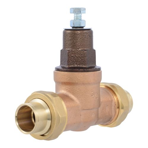 Main product image of 3/4" EB45 Double Union Sweat Pressure Regulating Valve, Metal Top (Lead Free)