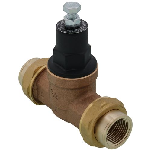 Main product image of 3/4" EB45 Double Union Threaded Pressure Regulating Valve, Poly Top (Lead Free)