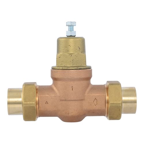 Main product image of 1" EB45 Double Union Sweat Pressure Regulating Valve, Metal Top (Lead Free)