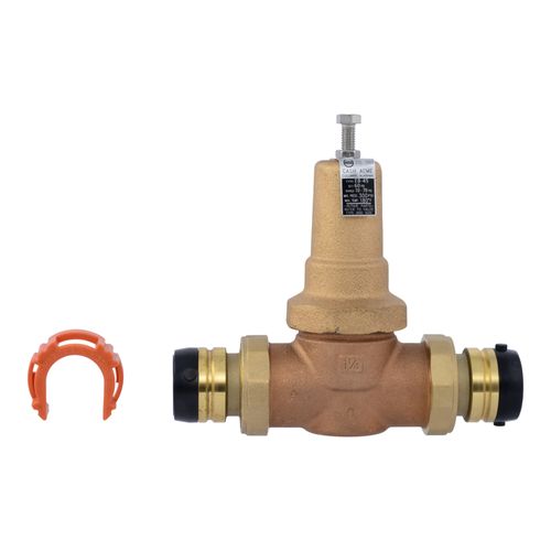 Main product image of 1-1/4" EB45 SharkBite Push-To-Connect Double Union Pressure Regulating Valve, Metal Top (Lead Free)