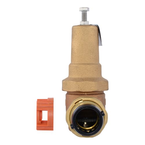 Main product image of 1-1/4" EB45 SharkBite Push-To-Connect Double Union Pressure Regulating Valve, Metal Top (Lead Free)