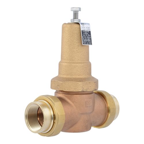 Main product image of 1-1/4" EB45 Double Union Threaded Pressure Regulating Valve, Metal Top (Lead Free)