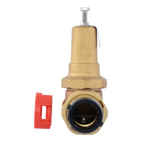 Main product image of 1-1/2" EB45 SharkBite Push-To-Connect Double Union Pressure Regulating Valve, Metal Top (Lead Free)