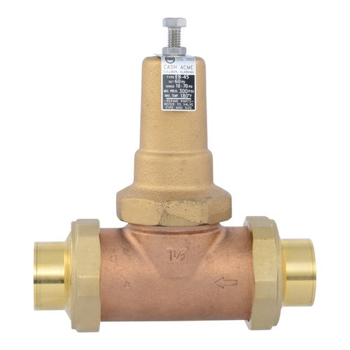 Main product image of 1-1/2" EB45 Double Union Sweat Pressure Regulating Valve, Metal Top (Lead Free)