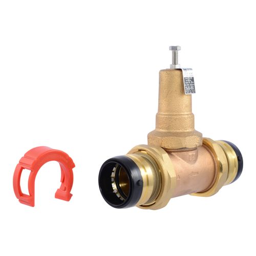 Main product image of 2" EB45 SharkBite Push-To-Connect Double Union Pressure Regulating Valve, Metal Top (Lead Free)