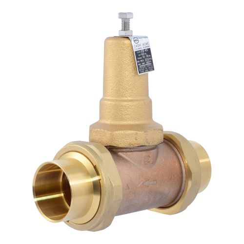 Main product image of 2" EB45 Double Union Sweat Pressure Regulating Valve, Metal Top (Lead Free)