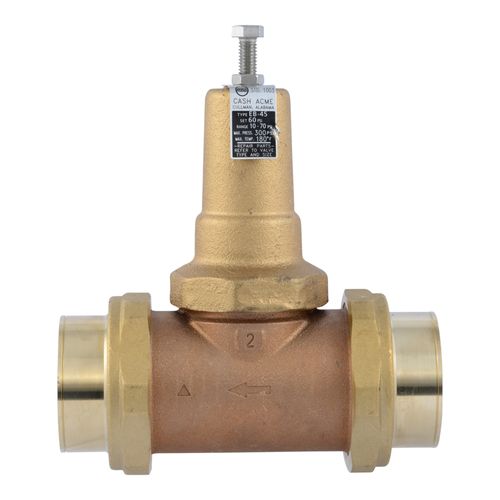 Main product image of 2" EB45 Double Union Threaded Pressure Regulating Valve, Metal Top (Lead Free)