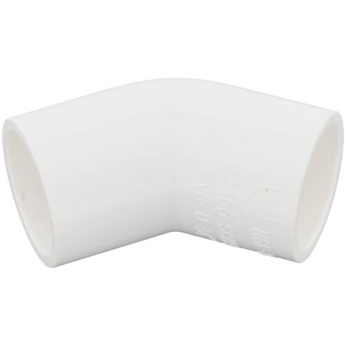 Main product image of 3/4" PVC Sch. 40 45-Degree Elbow