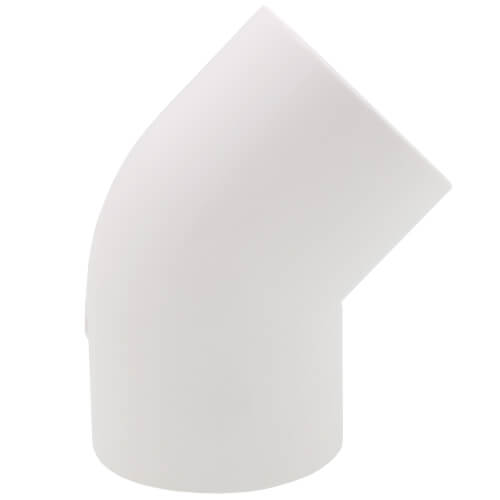 Main product image of 1-1/2" PVC Sch. 40 45-Degree Elbow