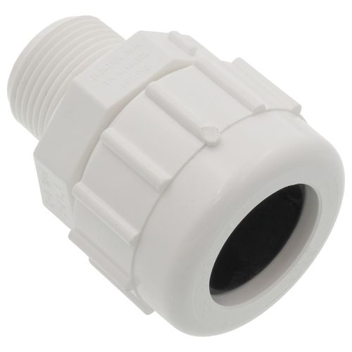 Main product image of 1" PVC Sch. 40 Compression Male Adapter (Nitrile Gasket)