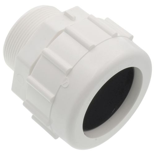 Main product image of 2" PVC Sch. 40 Compression Male Adapter (Nitrile Gasket)
