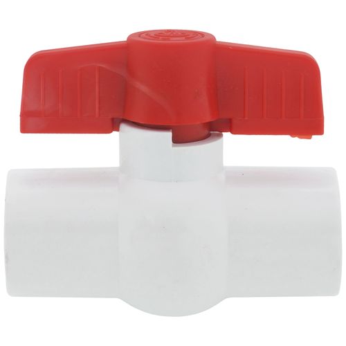 Main product image of 1/2" SCH 40 PVC Ball Valve (Solvent)