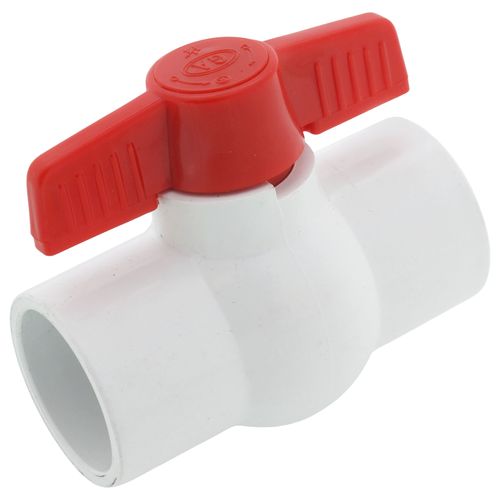Main product image of 1-1/4" SCH 40 PVC Ball Valve (Solvent)