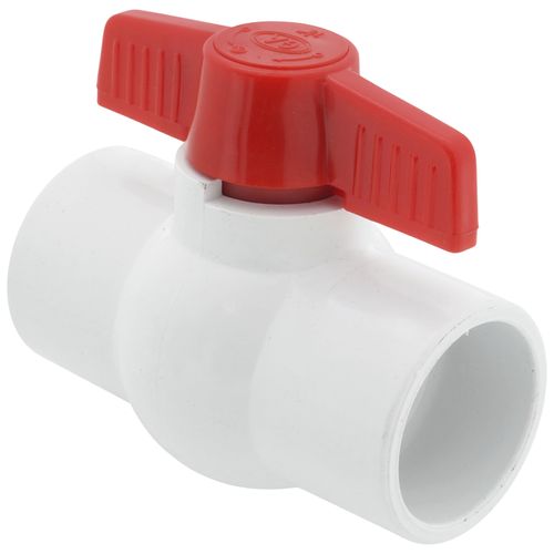 Main product image of 1-1/4" SCH 40 PVC Ball Valve (Solvent)