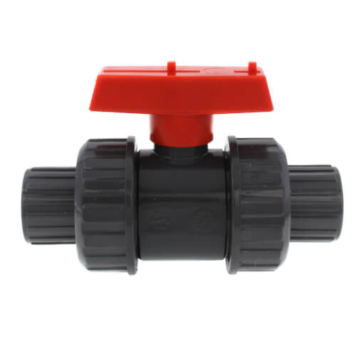 Main product image of 1/2" Gray Sch 40.PVC True Union Ball Valve