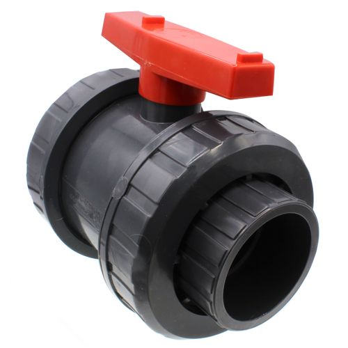 Main product image of 3" Gray Sch 40. PVC True Union Ball Valve