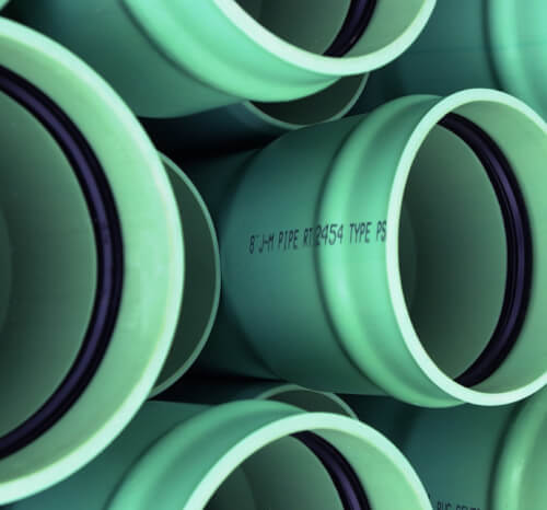 Pvcsdr35ge614 Charlotte Pvcsdr35ge614 6 X 14 Ft Pvc Sdr 35 Gasketed Green Sewer Pipe 0149