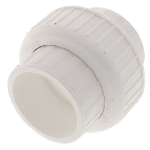 2" PVC Sch. 40 Socket Union w/ EPDM O-ring