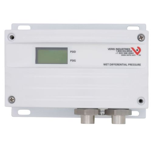 Main product image of 1/8" NPT LCD 3-Wire Wet Differential Pressure Sensor (0-100 PSI)