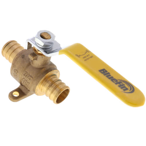 Main product image of 3/4" PEX Crimp Drop Ear Ball Valve (Lead Free)