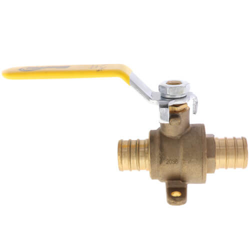 Main product image of 3/4" PEX Crimp Drop Ear Ball Valve (Lead Free)