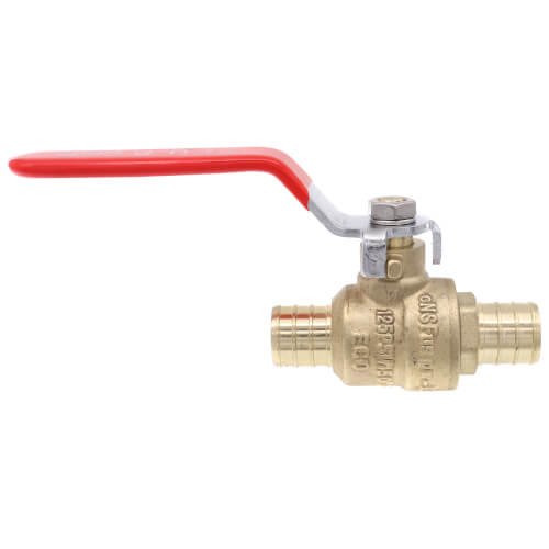 3/4" PEX Crimp DZR Brass Ball Valve (Lead Free)