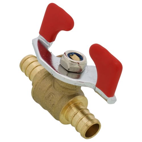 Main product image of 1/2" PEX x 1/2" PEX Ball Valve, T-Handle (Lead Free)