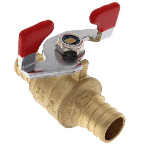 Main product image of 3/4" PEX x 3/4" PEX Ball Valve, T-Handle (Lead Free)