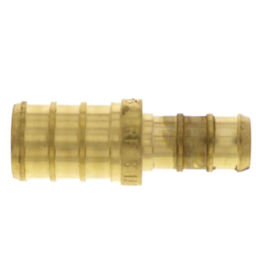 Main product image of 3/8" PEX x 1/2" PEX Brass Coupling (Lead Free)