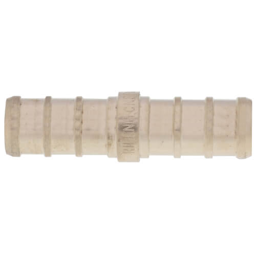 3/8" PEX x 3/8" PEX DZR Brass Coupling (Lead Free)