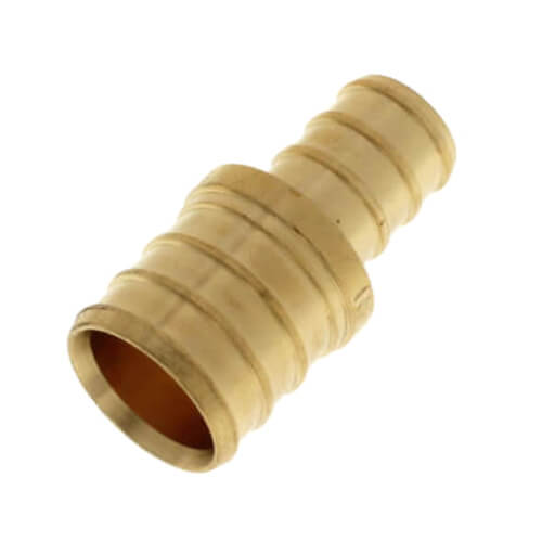 Main product image of 1/2" PEX x 3/4" PEX Brass Coupling (Lead Free)
