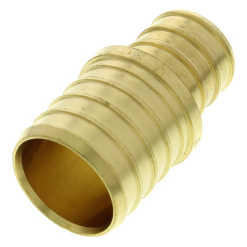 Main product image of 3/4" PEX x 1" PEX Brass Coupling (Lead Free)