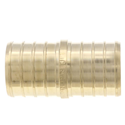 1" PEX x 1" PEX DZR Brass Coupling (Lead Free)