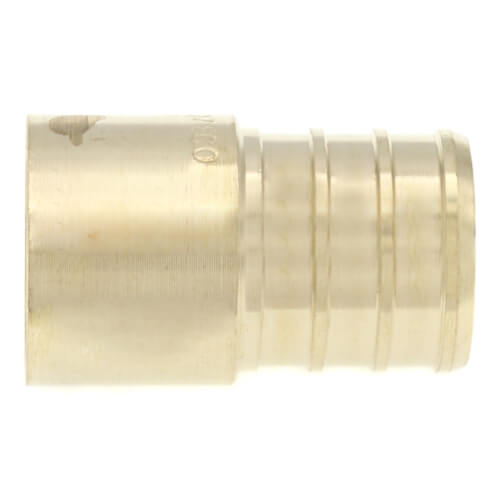3/4" PEX x 1/2" Female Sweat Copper Pipe DZR Brass Adapter (Lead Free)