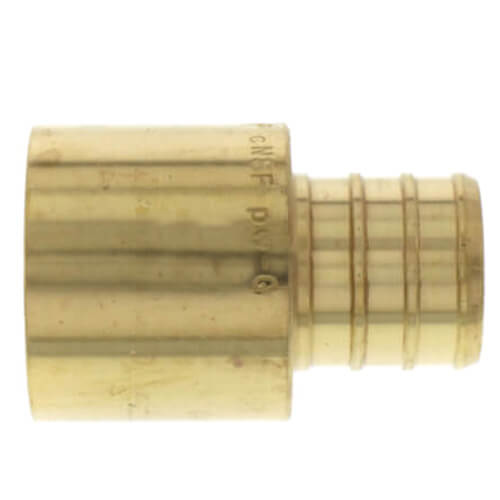 Main product image of 3/4" PEX x 3/4" Female Sweat Copper Pipe Brass Adapter (Lead Free)