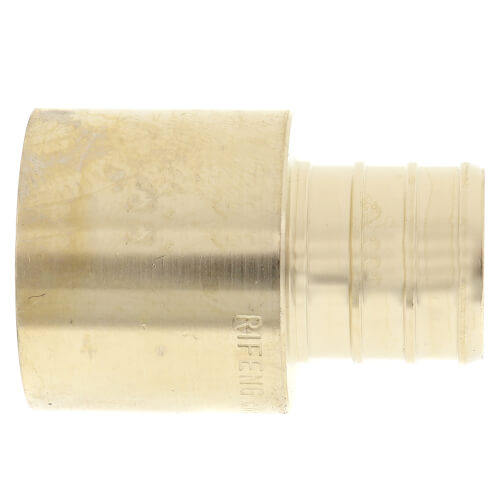 3/4" PEX x 3/4" Female Sweat Copper Pipe DZR Brass Adapter (Lead Free)
