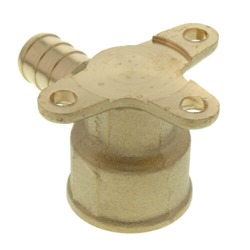 Main product image of 1/2" PEX x 1/2" NPT Brass Drop Ear Elbow (Lead Free)