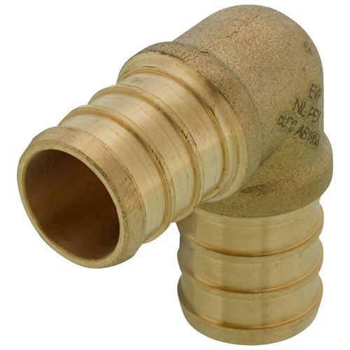 Main product image of 5/8" PEX x 5/8" PEX Brass Elbow (Lead Free)