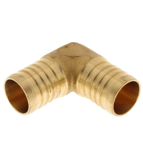 Main product image of 1-1/4" PEX x 1-1/4" PEX Brass 90 Elbow (Lead Free)