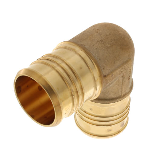 Main product image of 2" PEX x 2" PEX Brass 90 Elbow (Lead Free)