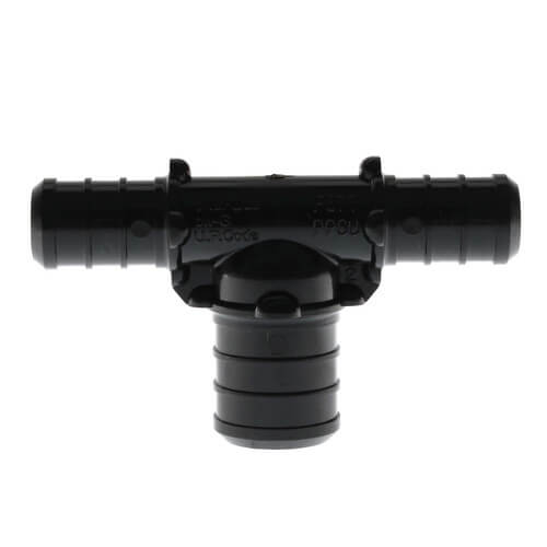 Main product image of 1/2" x 1/2" x 3/4" Poly PEX Crimp Reducing Tee