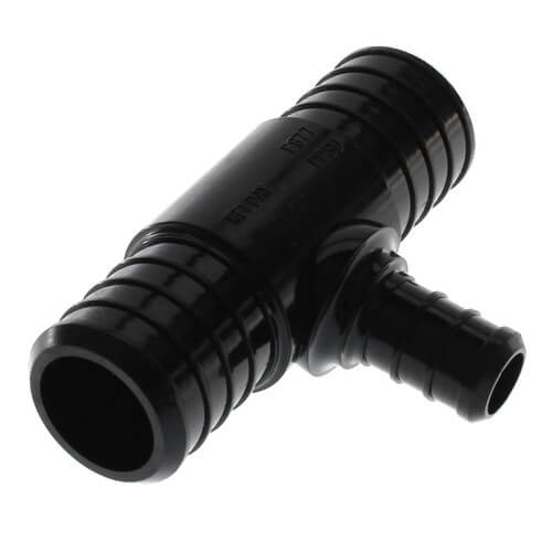 Main product image of 1" x 1" x 1/2" Poly PEX Crimp Reducing Tee