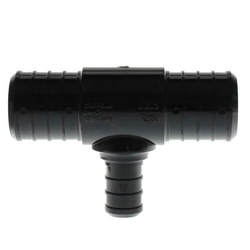 Main product image of 1" x 1" x 1/2" Poly PEX Crimp Reducing Tee