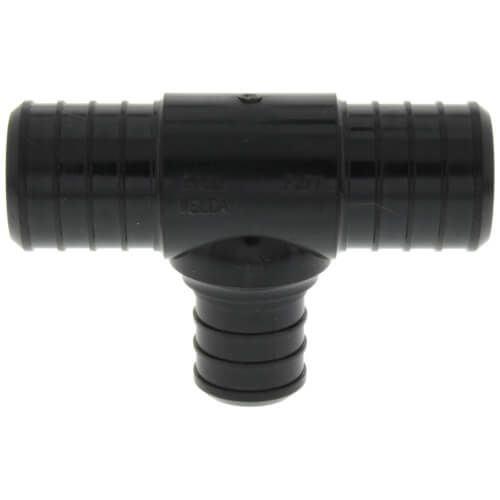 Main product image of 1" x 1" x 3/4" Poly PEX Crimp Reducing Tee