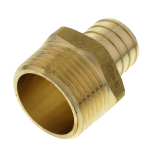 Main product image of 1" PEX x 1" NPT Brass Male Adapter (Lead Free)