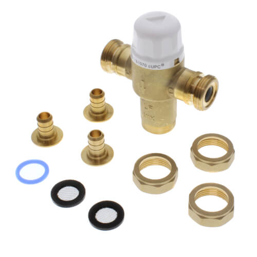 PXMV050 Bluefin PXMV050 1/2" Union PEX Crimp Mixing Valve, 80 to