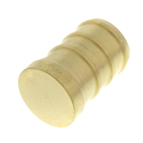 Main product image of 1/2" PEX Brass Plug (Lead Free)