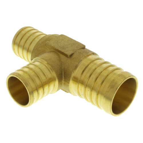 Main product image of 1-1/4" PEX x 1" PEX x 1" PEX Brass Tee (Lead Free)