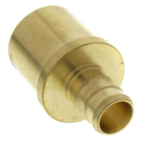 Main product image of 1/2" PEX x 3/4" Male Sweat Copper Fitting Brass Adapter (Lead Free)