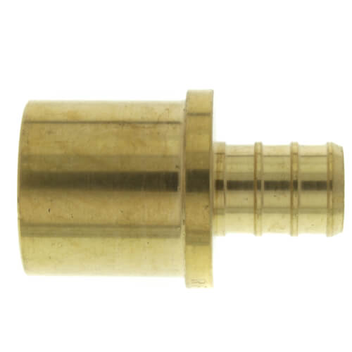 Main product image of 1/2" PEX x 3/4" Male Sweat Copper Fitting Brass Adapter (Lead Free)